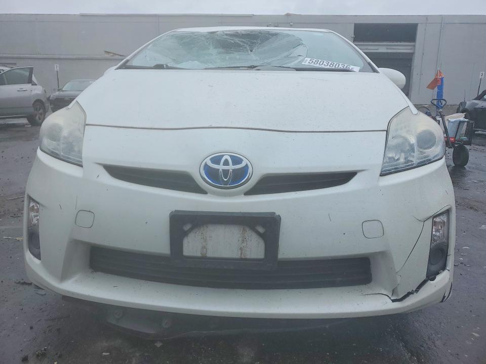 2011 Toyota Prius VIN JTDKN3DU9B5373231 COPART salvage auction — ROOF, Va - Cert Of Title - Salvage, sold $1,850 on 2026-07-08 (photo 5)