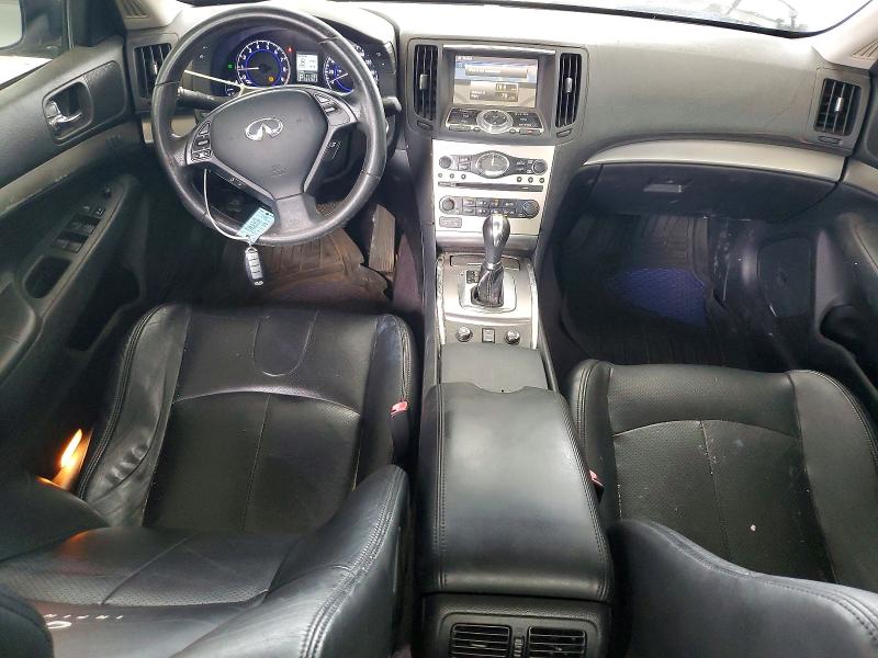 2010 Infiniti G VIN JN1CV6AR5AM253276 COPART salvage auction — FRONT END, Ga - Cert Of Title-Salvage, sold $1,750 on 2026-07-09 (photo 8)