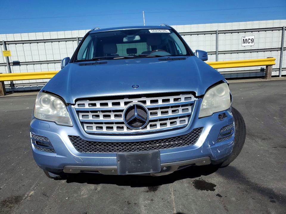 2011 Mercedes-benz M-klasse VIN 4JGBB5GB8BA647410 COPART salvage auction — FRONT END, Ca - Salvage Certificate, sold $800 on 2026-07-08 (photo 5)