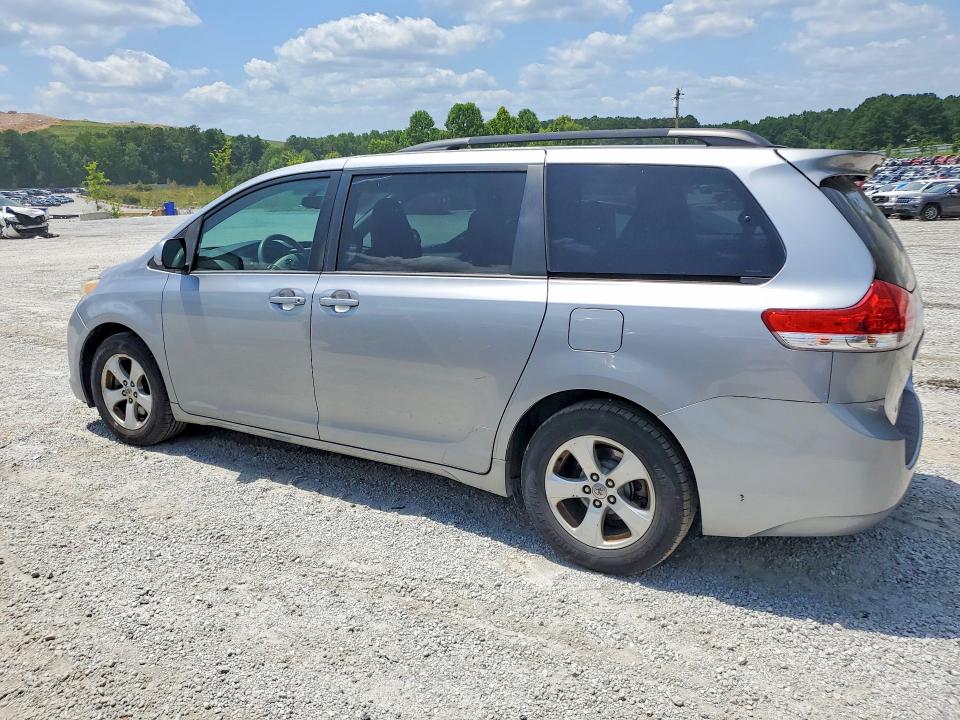 2012 Toyota Sienna VIN 5TDKK3DC9CS275280 COPART salvage auction — FRONT END, Ga - Cert Of Title-Salvage, sold $1,250 on 2026-07-20 (photo 2)