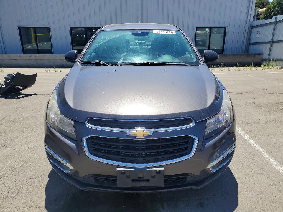 2015 Chevrolet Cruze VIN 1G1PE5SB5F7148147 COPART salvage auction — MINOR DENT/SCRATCHES, Ca - Dis/Dlr/Exp Only Clean Title, sold $850 on 2026-07-10 (photo 5)