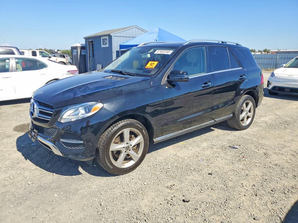 2017 Mercedes-benz Gle VIN 4JGDA5HB6HA978280 COPART salvage auction — MINOR DENT/SCRATCHES, Wv - Dis/Dlr/Exp Only Clean Title, sold $5,500 on 2026-07-09 (photo 1)