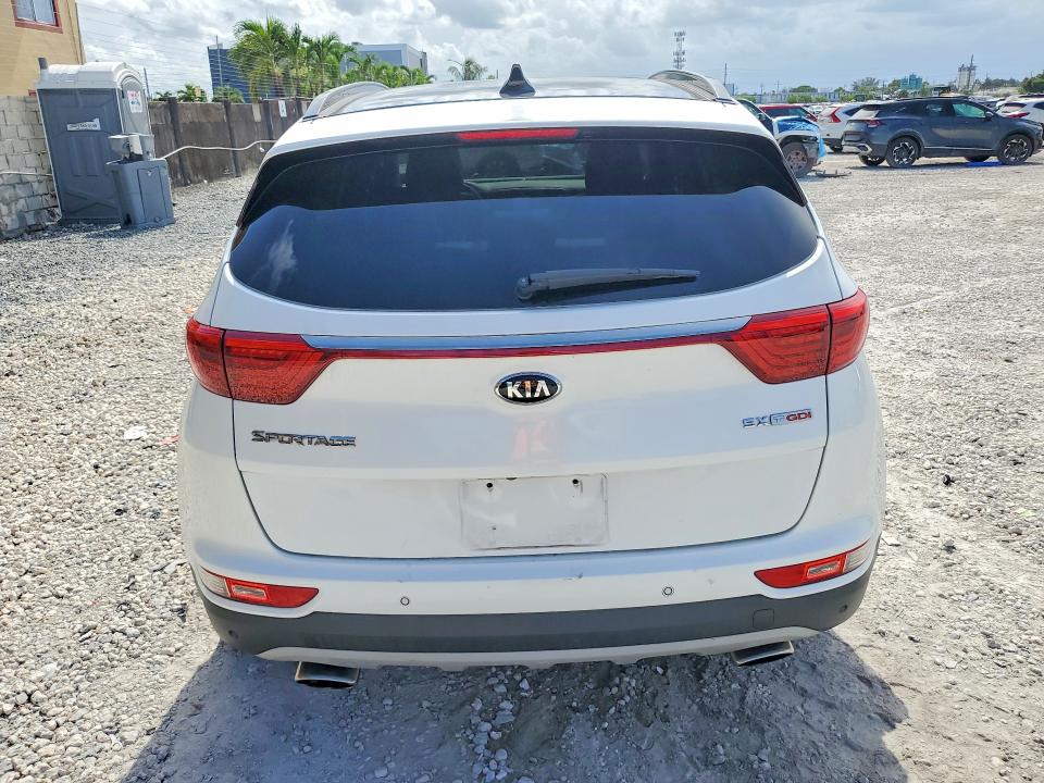 2018 Kia Sportage VIN KNDPR3A6XJ7404036 COPART salvage auction — SIDE, Fl - Cert Of Title Slvg Rebuildable, sold $4,500 on 2026-07-10 (photo 6)