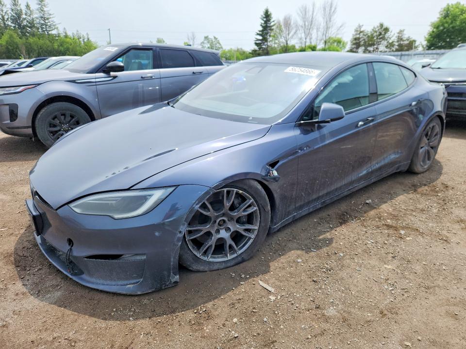 2022 Tesla Model s VIN 5YJSA1E5XNF485479 — COPART salvage auction photo