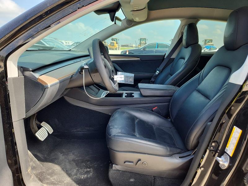 2023 Tesla VIN 7SAYGDEF0PF702448 COPART salvage auction — FRONT END, Tx - Salvage Vehicle Title, sold $100 on 2026-07-30 (photo 7)