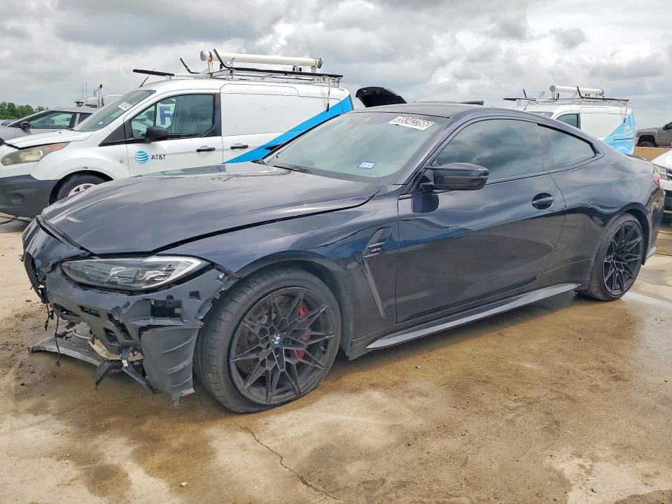 2021 BMW M4 VIN WBS53AZ08MCH00807 COPART salvage auction — FRONT END, Tx - Certificate Of Title, sold $15,000 on 2026-07-30 (photo 1)