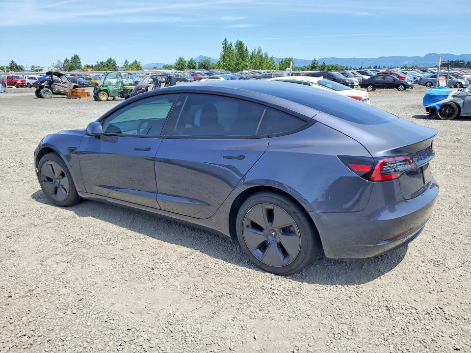 2023 Tesla Model 3 VIN 5YJ3E1EAXPF453253 COPART salvage auction — FRONT END, Or - Salvage Title Certificate, sold $200 on 2026-07-21 (photo 2)