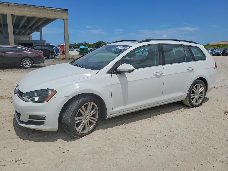 2015 Volkswagen Golf VIN 3VWCA7AUXFM515658 COPART salvage auction — FRONT END, Fl - Cert Of Title Slvg Rebuildable, sold $1,450 on 2026-07-09 (photo 1)