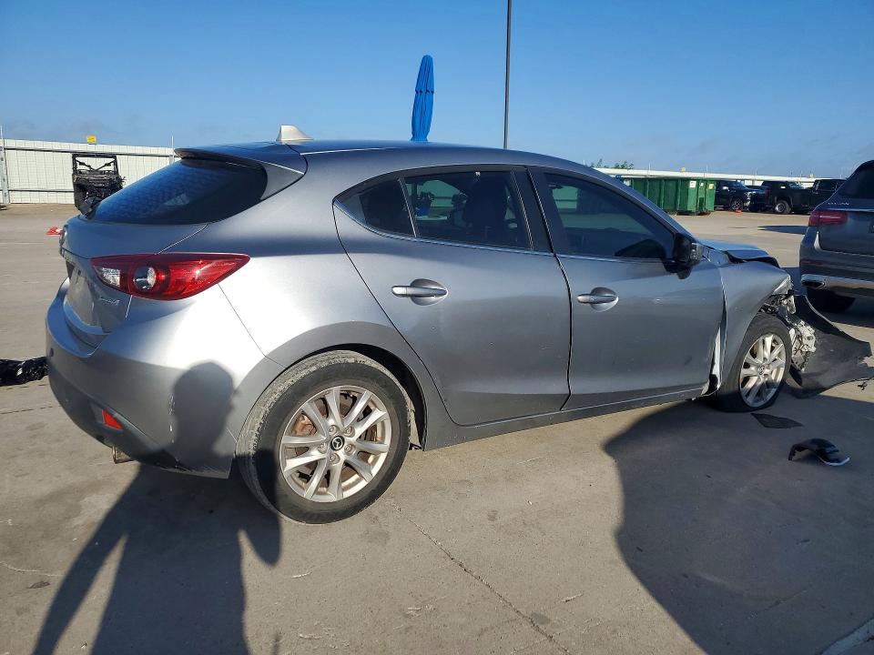 2014 Mazda VIN JM1BM1L78E1182222 COPART salvage auction — FRONT END, Tx - Salvage Vehicle Title, sold $1,350 on 2026-07-09 (photo 3)