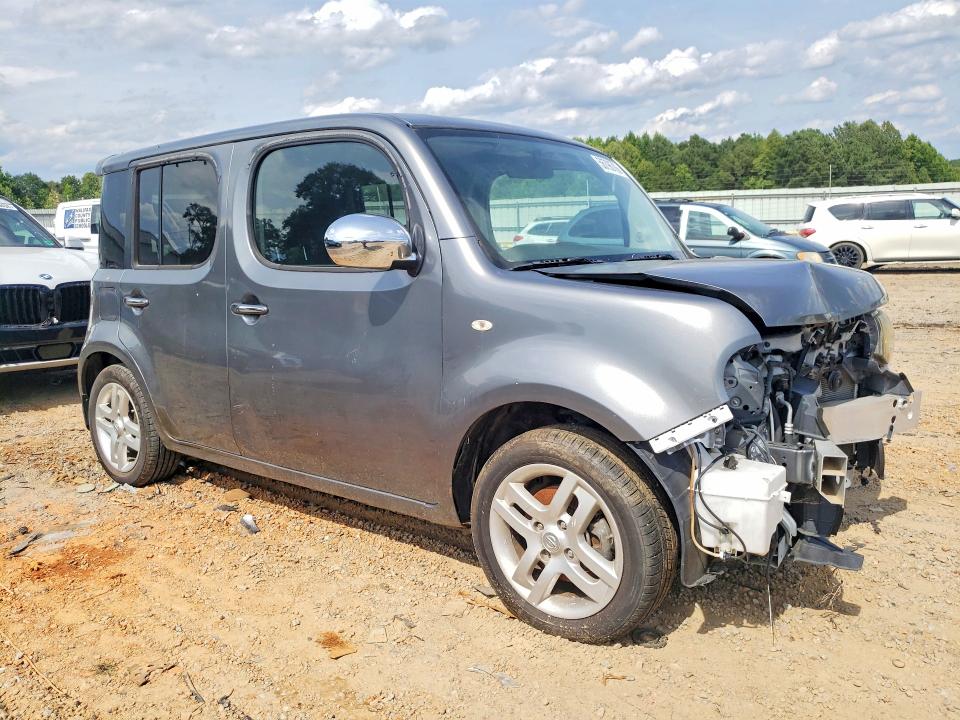 2013 Nissan Cube VIN JN8AZ2KR3DT302232 COPART salvage auction — FRONT END, Va - Cert Of Title-Rebuilt, sold $800 on 2026-07-10 (photo 4)