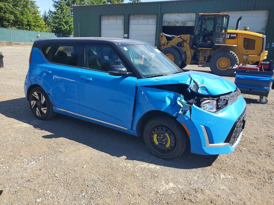 2024 Kia Soul VIN KNDJ53AU2R7219961 COPART salvage auction — ALL OVER, WA - VEHICLE CERT OF OWNERSHIP-TITL, sold $4,000 on 2026-07-16 (photo 4)