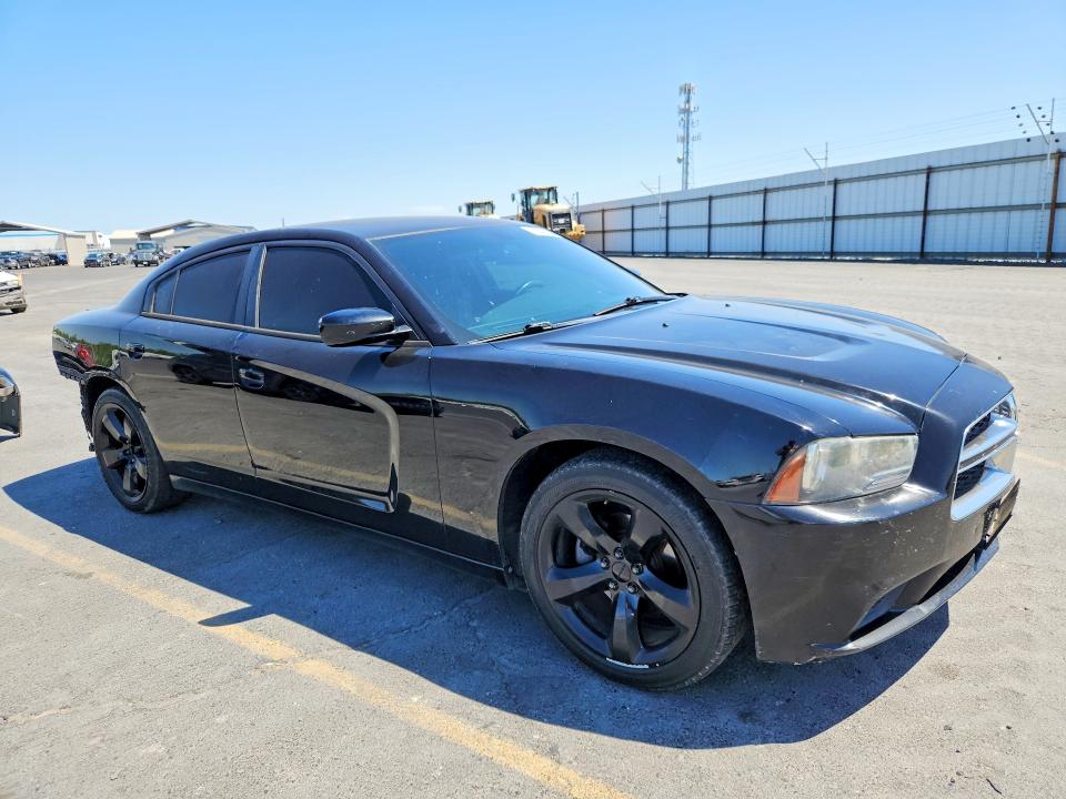 2014 Dodge Charger VIN 2C3CDXBG8EH306858 COPART salvage auction — REAR END, Ca - Salvage Certificate, sold $575 on 2026-08-13 (photo 4)
