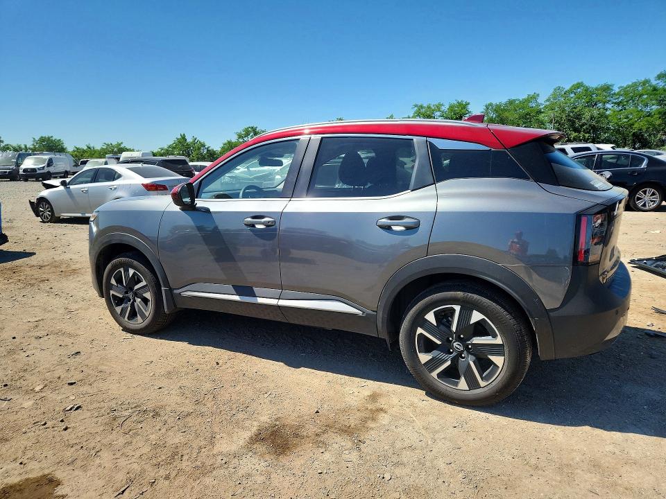 2025 Nissan Kicks VIN 3N8AP6CBXSL436705 COPART salvage auction — SIDE, Id - Salvage Certificate Of Title, sold $7,300 on 2026-08-18 (photo 2)