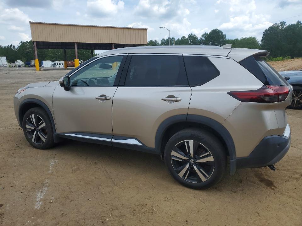 2021 Nissan Rogue VIN JN8AT3CA2MW021036 COPART salvage auction — MECHANICAL, Ga - Certificate Of Title, sold $5,600 on 2026-07-17 (photo 2)