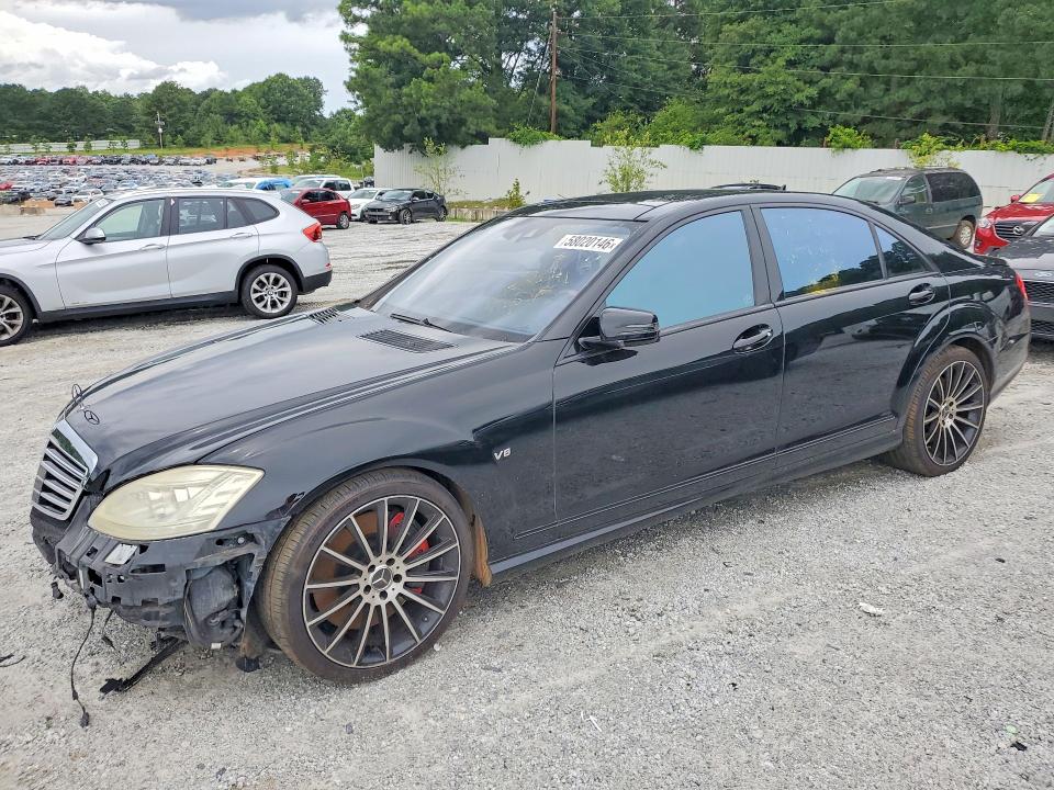 2011 Mercedes-benz S-klasse amg VIN WDDNG7EB2BA372365 COPART salvage auction — FRONT END, Ga - Certificate Of Title, sold $6,800 on 2026-07-08 (photo 1)