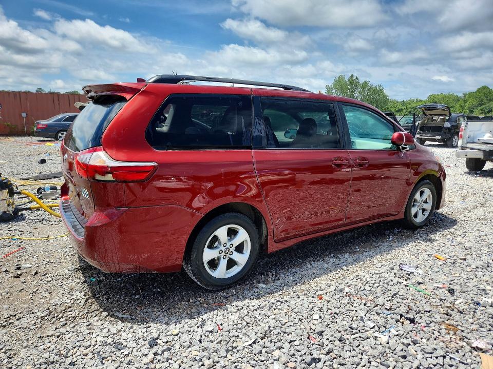 2020 Toyota VIN 5TDKZ3DC1LS033658 COPART salvage auction — FRONT END, Al - Cert Of Title-Salvage Title, sold $3,900 on 2026-07-28 (photo 3)