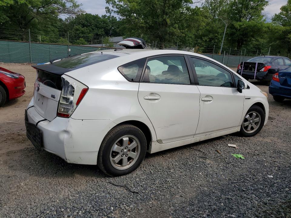 2011 Toyota Prius VIN JTDKN3DU9B0296485 COPART salvage auction — FRONT END, Va - Certificate Of Title, sold $1,900 on 2026-07-09 (photo 3)