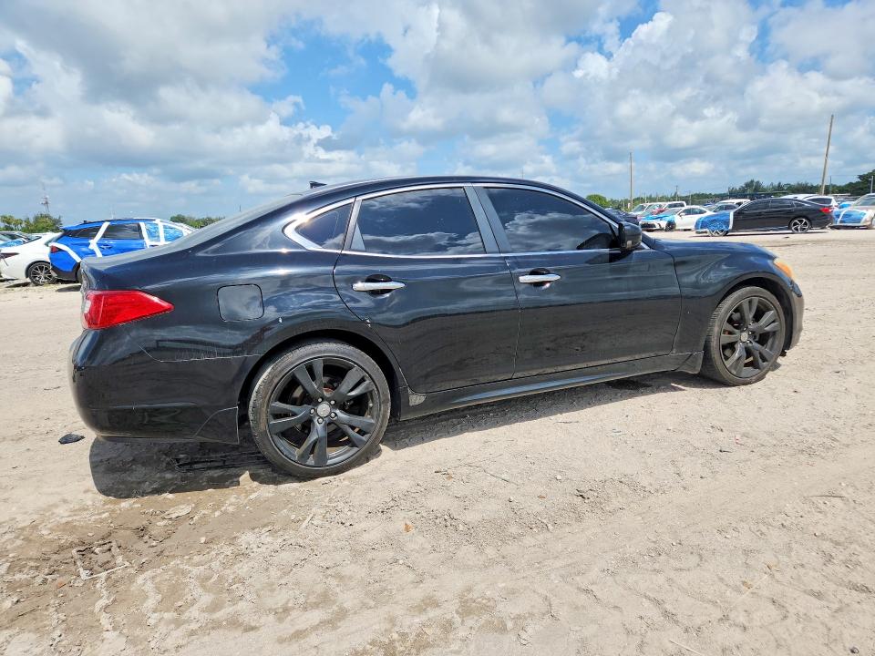 2012 Infiniti M VIN JN1BY1AP3CM331951 COPART salvage auction — FRONT END, FL - CERTIFICATE OF TITLE, sold $600 on 2026-07-02 (photo 3)