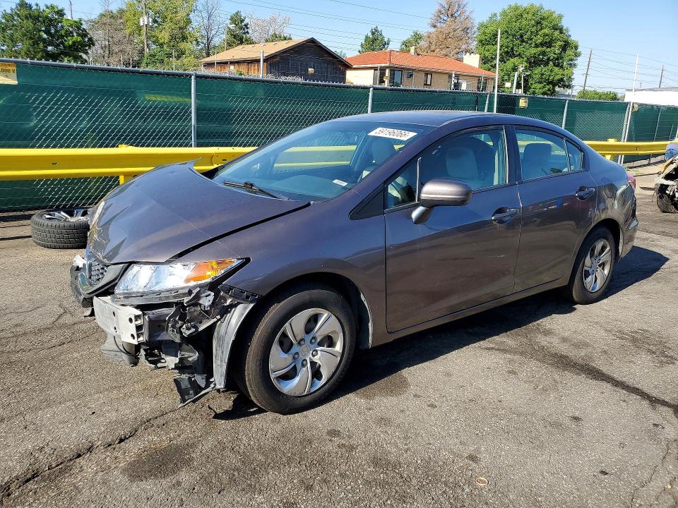 2015 Honda VIN 19XFB2F56FE000541 COPART salvage auction — FRONT END, Co - Salvage Title, sold $1,200 on 2026-07-09 (photo 1)