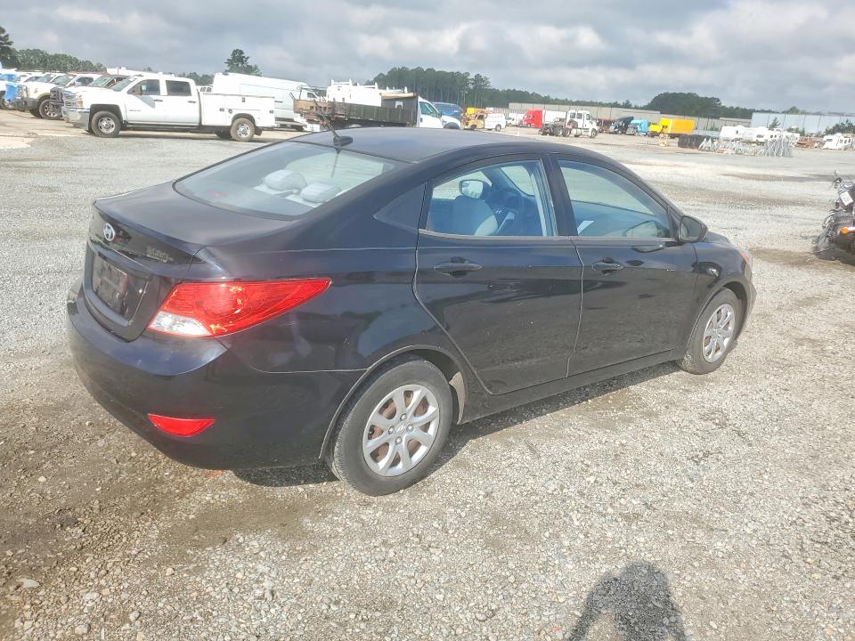 2014 Hyundai Accent VIN KMHCT4AE6EU776490 COPART salvage auction — MECHANICAL, Sc - Dealer Only Clean Title, sold $1,146 on 2026-07-27 (photo 3)