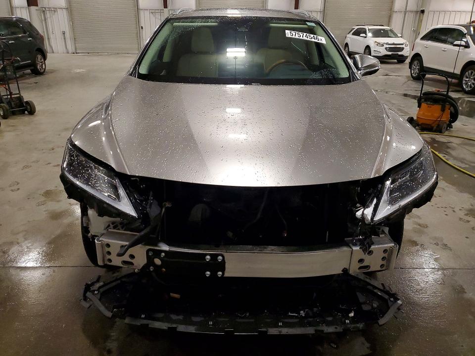 2022 Lexus Rx VIN 2T2HZMDA4NC366183 COPART salvage auction — FRONT END, Mn - Cert Of Title-Salvage, sold $21,000 on 2026-07-20 (photo 5)