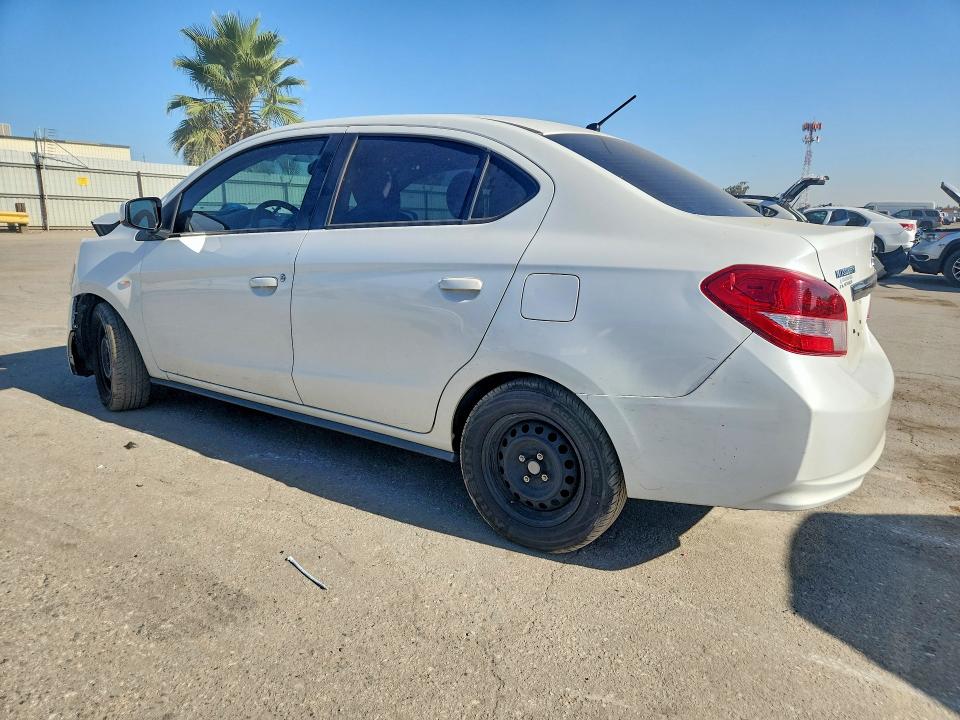 2019 Mitsubishi VIN ML32F3FJ0KHF13851 COPART salvage auction — FRONT END, Ca - Salvage Certificate, sold $1,050 on 2026-07-10 (photo 2)