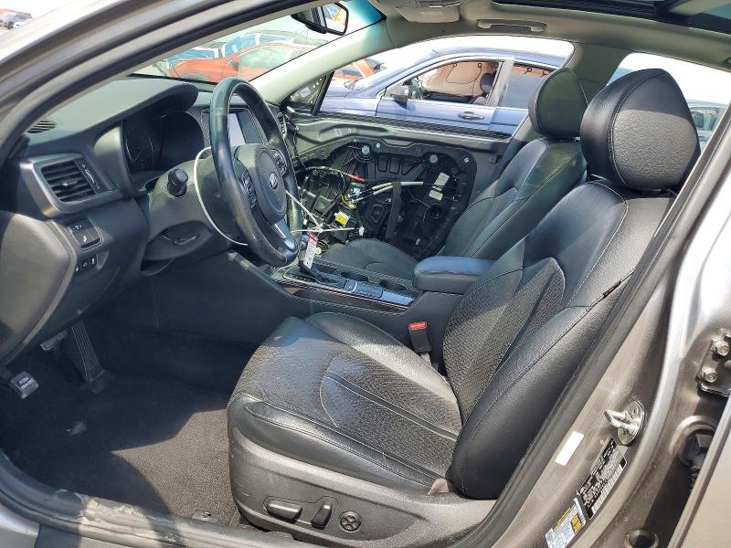 2018 Kia Optima VIN 5XXGU4L37JG272075 COPART salvage auction — FRONT END, Salvage Title, sold $125 on 2026-07-21 (photo 7)