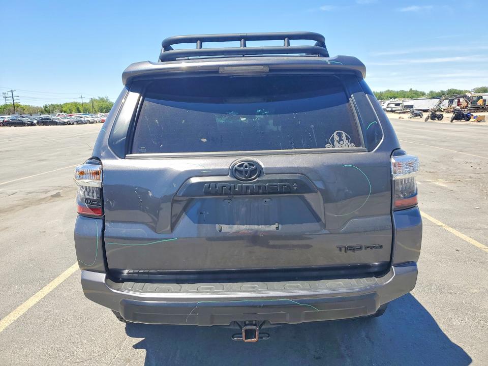 2022 Toyota 4runner VIN JTELU5JR5N6059282 COPART salvage auction — ROOF, ID - SALVAGE CERTIFICATE OF TITLE, sold $19,700 on 2026-07-02 (photo 6)