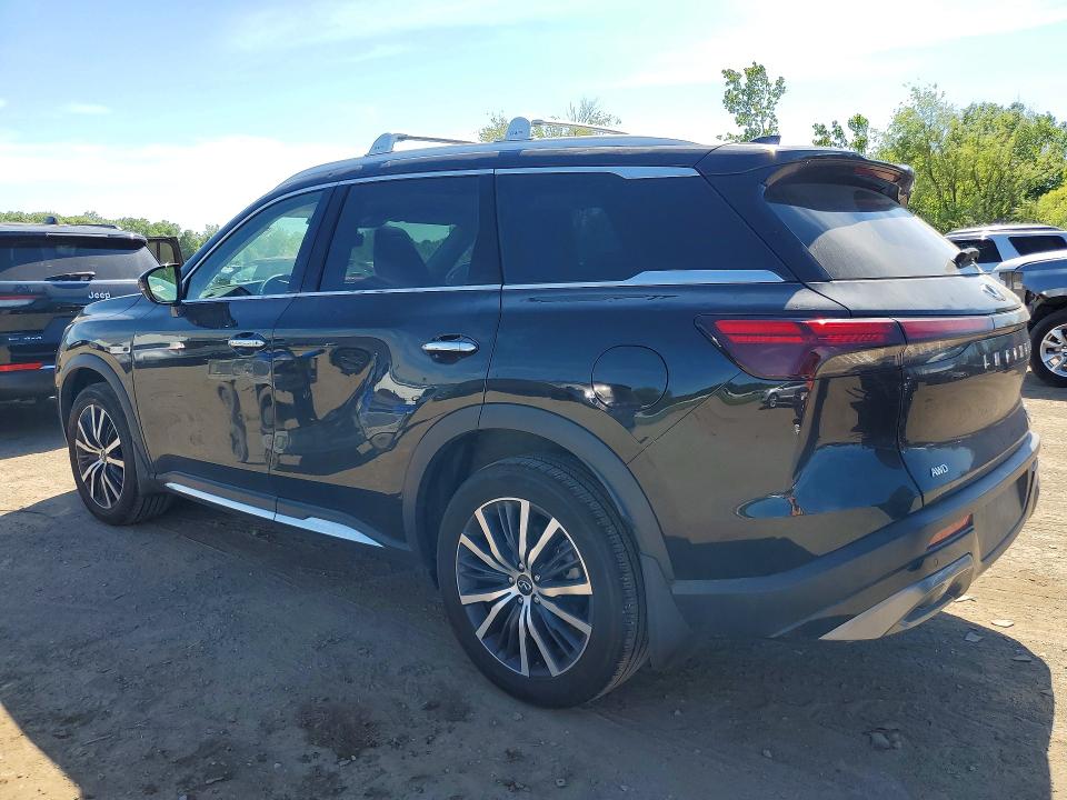 2025 Infiniti Qx60 VIN 5N1AL1GS6SC356006 COPART salvage auction — HAIL, OH - CERT OF TITLE-SALVAGE, sold $21,500 on 2026-07-14 (photo 2)