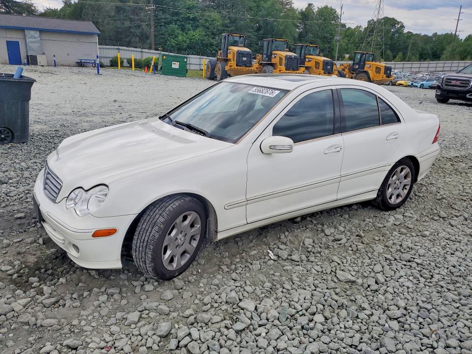 2006 Mercedes-benz C-klasse VIN WDBRF92H56F755923 COPART salvage auction — SIDE, Nc - Salvage Certificate Of Title, sold $225 on 2026-07-15 (photo 1)