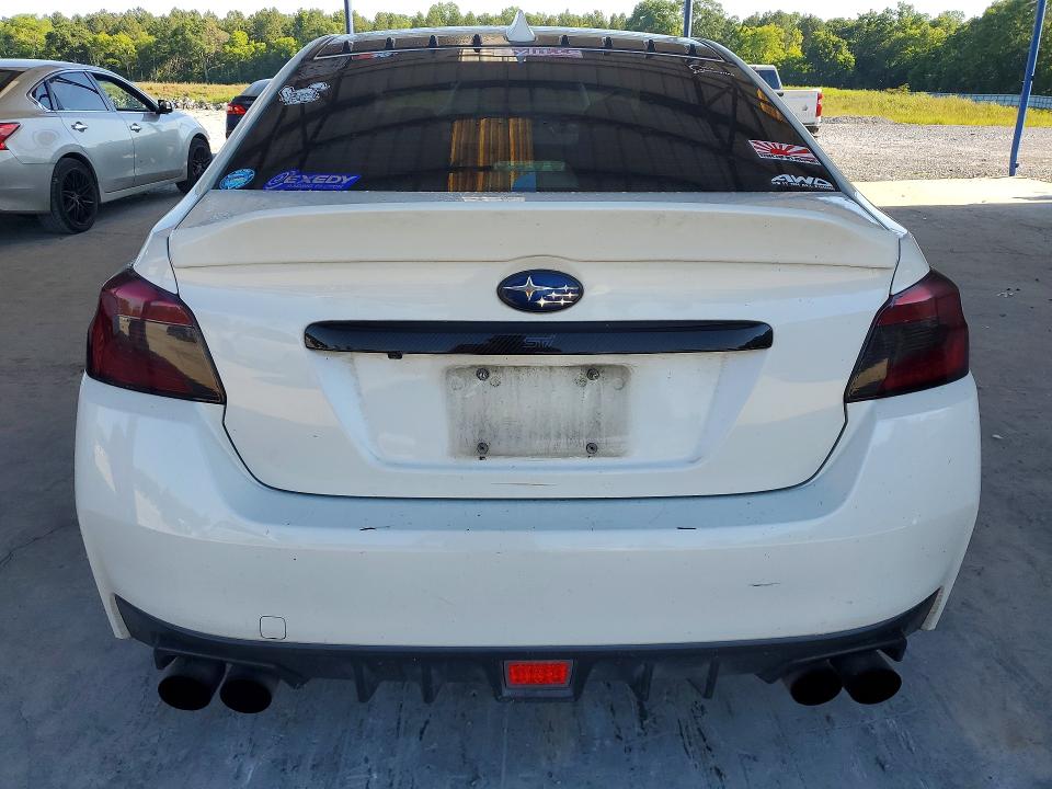 2017 Subaru Wrx VIN JF1VA1B65H9818718 COPART salvage auction — SIDE, GA - CERT OF TITLE-SALVAGE (P), sold $3,200 on 2026-07-16 (photo 6)
