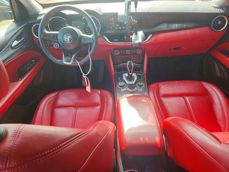 2020 Alfa romeo Stelvio VIN ZASPAKAN8L7C91447 COPART salvage auction — REAR END, Il - Salvage Certificate, sold $3,950 on 2026-07-30 (photo 8)