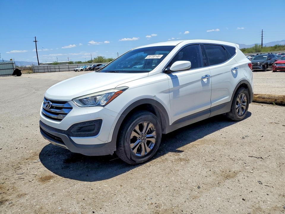 2015 Hyundai Santa fe VIN 5XYZT3LB8FG289113 COPART salvage auction — MECHANICAL, Az - Certificate Of Title, sold $1,300 on 2026-07-09 (photo 1)
