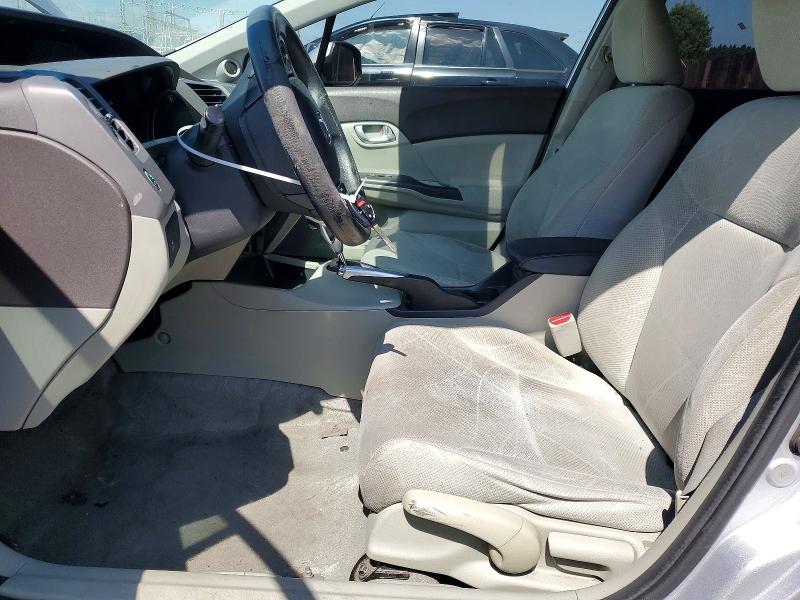 2012 Honda VIN 19XFB2F84CE326067 COPART salvage auction — REAR END, Ca - Salvage Certificate, sold $1,350 on 2026-07-10 (photo 7)