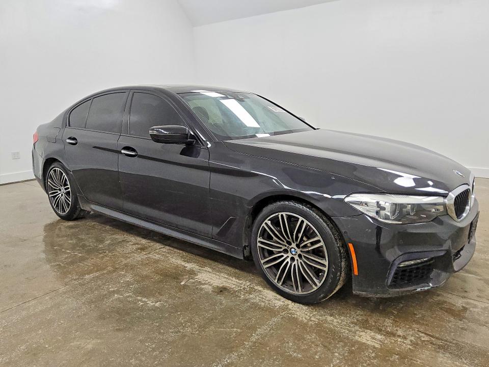 2018 BMW 5 series VIN WBAJE5C51JWA96763 COPART salvage auction — MINOR DENT/SCRATCHES, Ga - Certificate Of Title, sold $8,100 on 2026-08-11 (photo 4)