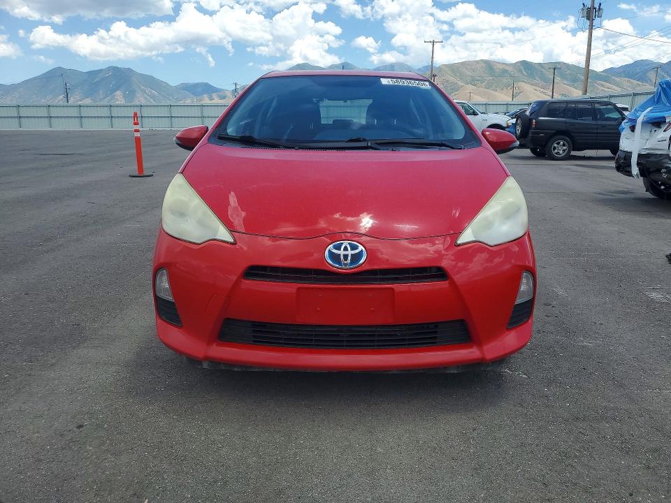 2012 Toyota VIN JTDKDTB37C1004857 COPART salvage auction — SIDE, Ut - Salvage Certificate, sold $2,350 on 2026-07-31 (photo 5)