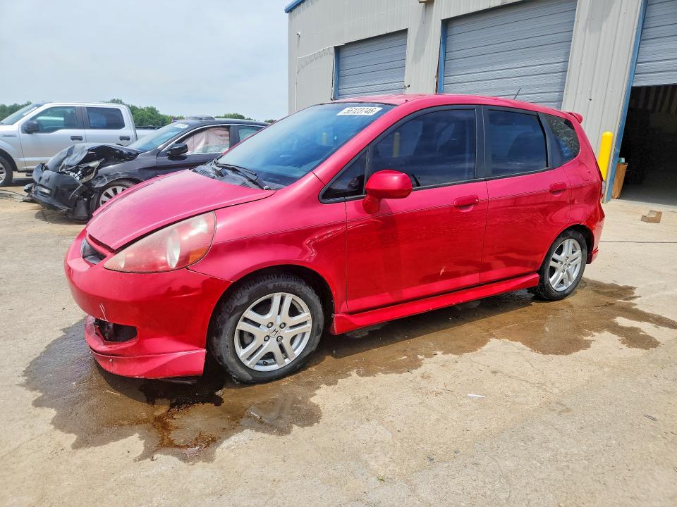 2008 Honda Fit VIN JHMGD38638S012803 COPART salvage auction — FRONT END, TN - SALVAGE CERTIFICATE, sold $450 on 2026-07-09 (photo 1)