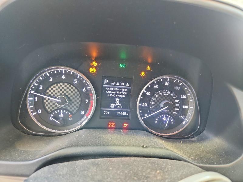2020 Hyundai VIN KMHD84LFXLU072110 COPART salvage auction — REAR END, Oh - Cert Of Title-Salvage, sold $375 on 2026-07-24 (photo 9)