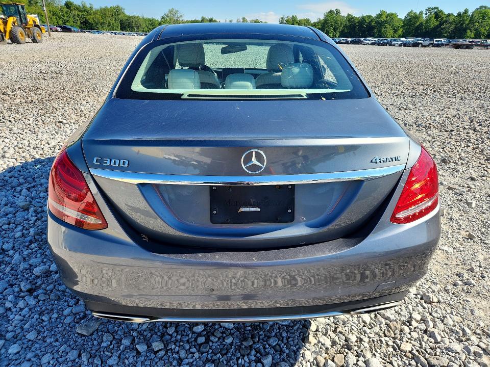 2017 Mercedes-benz C-klasse VIN 55SWF4KB7HU182399 COPART salvage auction — MINOR DENT/SCRATCHES, Oh - Certificate Of Title (P), sold $4,950 on 2026-07-09 (photo 6)