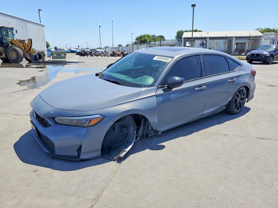 2025 Honda Civic VIN 2HGFE4F84SH353339 — COPART salvage auction photo