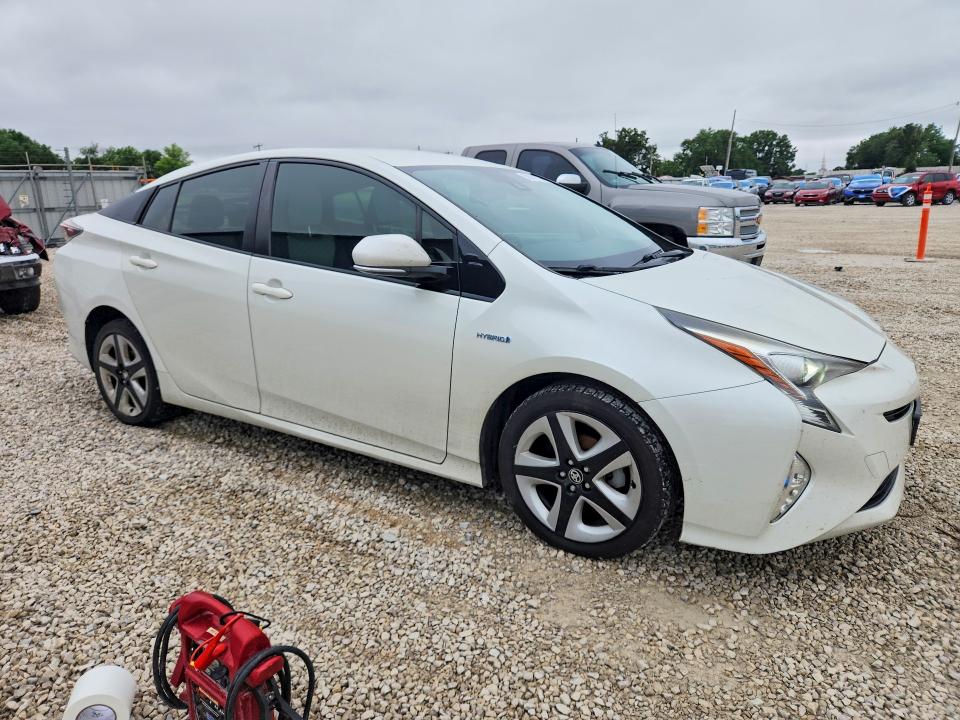 2017 Toyota Prius VIN JTDKARFUXH3534718 COPART salvage auction — HAIL, Mo - Certificate Of Title, sold $5,600 on 2026-07-13 (photo 4)