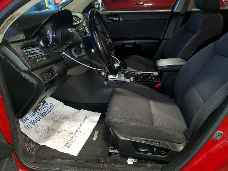 2012 Suzuki Kizashi VIN JS2RF9A32C6100014 COPART salvage auction — MECHANICAL, Ia - Cert Of Title-Salvage Title, sold $450 on 2026-07-22 (photo 7)