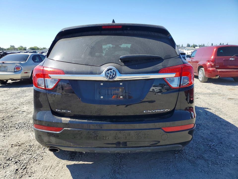 2017 Buick Envision VIN LRBFXASA0HD127805 COPART salvage auction — FRONT END, Ca - Salvage Certificate, sold $350 on 2026-07-09 (photo 6)
