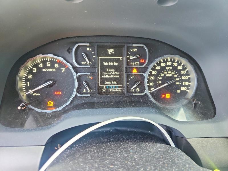 2021 Toyota VIN 5TFEY5F1XMX292488 COPART salvage auction — WATER/FLOOD, Ms - Cert Of Title - Flood Salvage, sold $1,050 on 2026-07-29 (photo 9)