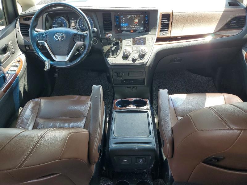 2016 Toyota Sienna VIN 5TDDK3DC2GS132041 COPART salvage auction — FRONT END, Ga - Cert Of Title-Salvage, sold $6,300 on 2026-07-27 (photo 8)