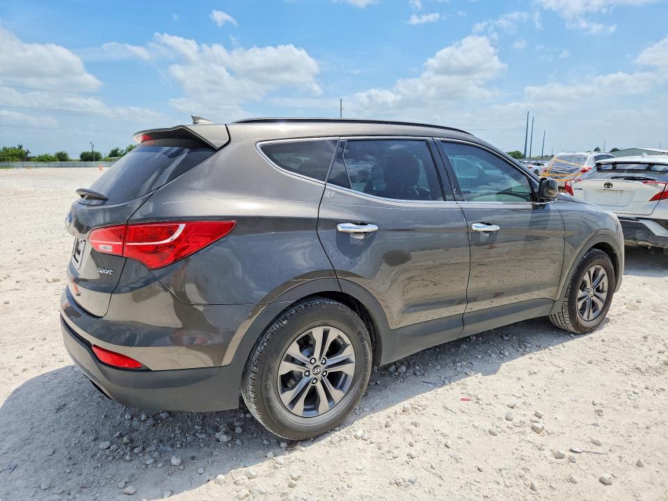 2013 Hyundai Santa fe VIN 5XYZU3LB6DG015144 COPART salvage auction — NORMAL WEAR, Tx - Certificate Of Title (P), sold $2,450 on 2026-07-09 (photo 3)