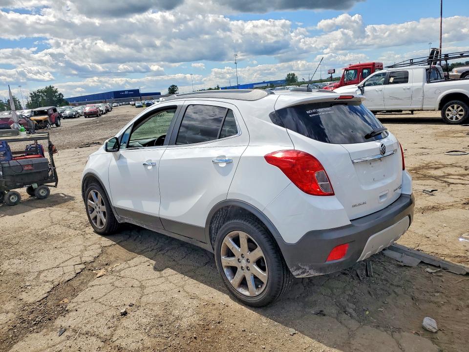 2016 Buick Encore VIN KL4CJGSB6GB603805 COPART salvage auction — FRONT END, MI - CERTIFICATE OF TITLE, sold $1,050 on 2026-07-02 (photo 2)