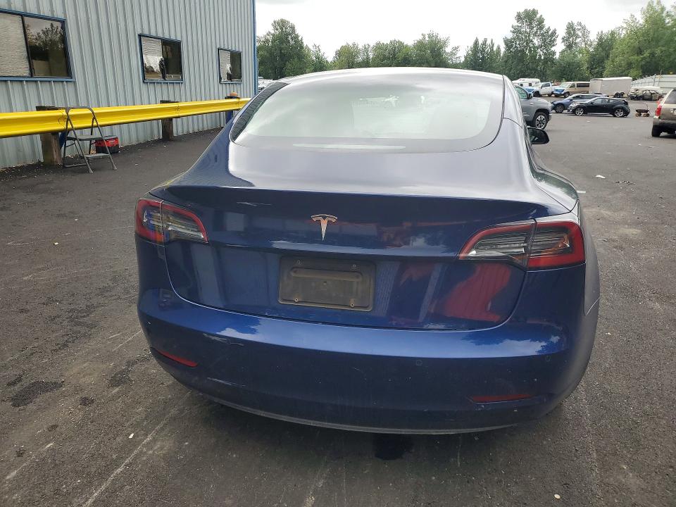 2022 Tesla Model 3 VIN 5YJ3E1EA5NF370150 COPART salvage auction — FRONT END, Or - Certificate Of Title, sold $8,300 on 2026-07-06 (photo 6)