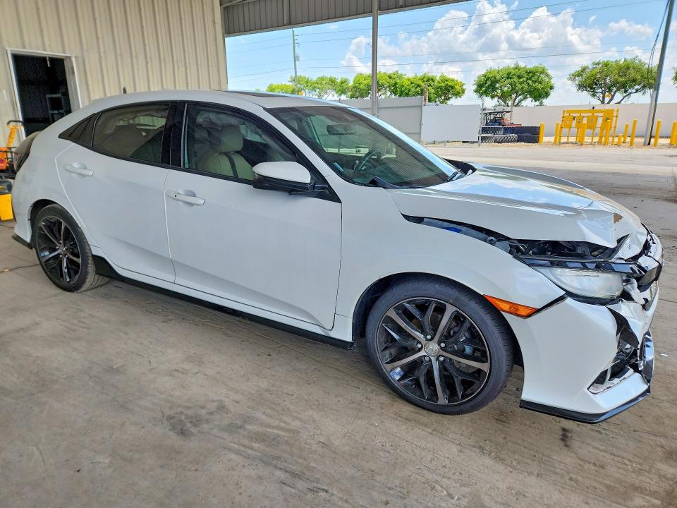 2020 Honda Civic VIN SHHFK7H99LU201156 COPART salvage auction — FRONT END, Fl - Cert Of Title Slvg Rebuildable, sold $100 on 2026-07-29 (photo 4)
