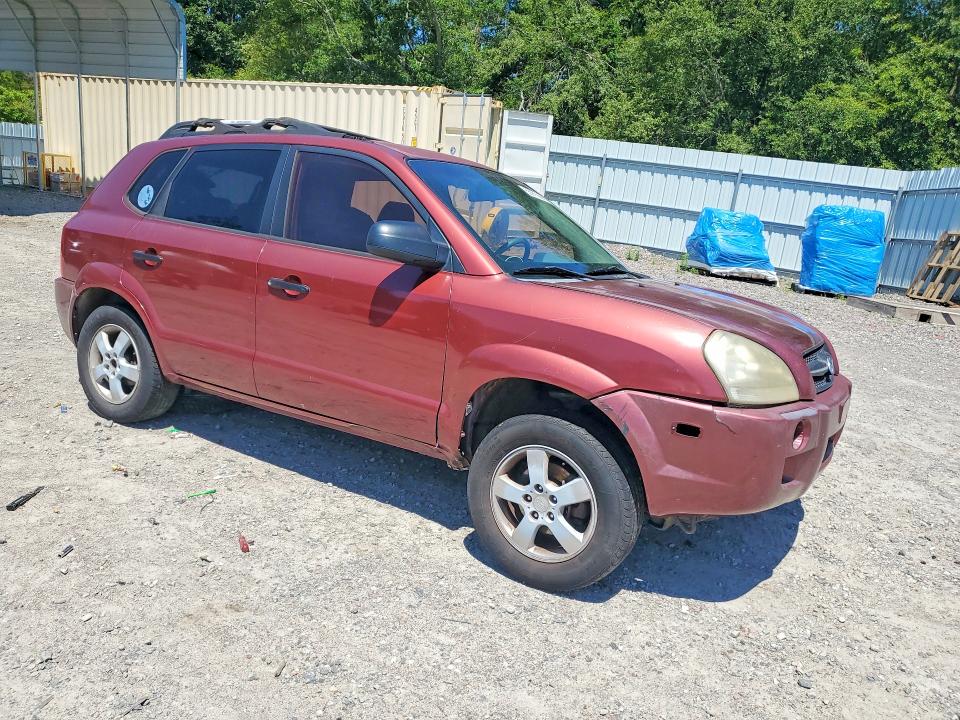 2006 Hyundai Tucson VIN KM8JM12B56U437504 COPART salvage auction — REAR END, GA - CERT OF TITLE-SALVAGE, sold $350 on 2026-07-07 (photo 4)